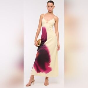 Abercrombie & Fitch SEALED! NWT! Julia Slip Cutout Maxi Dress. Sz Sm. R2S!!